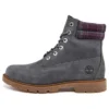 Bottes imperméables Linden Woods 6-Inch Boot « Gris foncé et col imprimé »