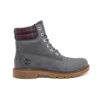 Bottes imperméables Linden Woods 6-Inch Boot « Gris foncé et col imprimé »