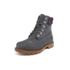 Bottes imperméables Linden Woods 6-Inch Boot « Gris foncé et col imprimé »