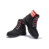 Bottes imperméables Linden Woods 6-Inch « Noir Nubuck with Pink »