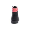 Bottes imperméables Linden Woods 6-Inch « Noir Nubuck with Pink »