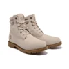 Bottes imperméables Lindon Woods 6-Inch Boot « Nubuck beige et col imprimé »