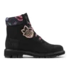Bottes imperméables Lucia Way 6-Inch Boot avec breloques « Nubuck noir »
