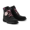 Bottes imperméables Lucia Way 6-Inch Boot avec breloques « Nubuck noir »