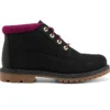 Bottes imperméables Nellie Chukka « Noir Pink »