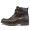 Bottes imperméables Oakrock « Marron foncé pleine fleur »