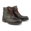 Bottes imperméables Oakrock « Marron foncé pleine fleur »