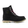 Bottes imperméables Paninara sans col, largeur 6 pouces « Noir Nubuck »