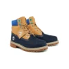 Bottes imperméables Premium 6 pouces « Wheat Blue Navy »