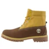 Bottes imperméables Premium de 15 cm « Nubuck marron et Blé »