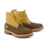 Bottes imperméables Premium de 15 cm « Nubuck marron et Blé »
