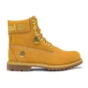 Bottes imperméables Premium Waterproof de 15 cm « Nubuck blé avec logo doré »