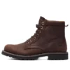 Bottes imperméables Redwood Falls 6-Inch « Cuir pleine fleur marron foncé »