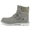 Bottes imperméables Safari Cheetah 6-Inch Boot « Gris et imprimé léopard »