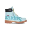 Bottes imperméables Timberland x Supreme 6-Inch Boot « Bleu avec logo »