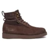 Bottes imperméables Vibram 6-Inch Premium à coupe large « Marron foncé »