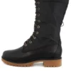 Bottes Jayne imperméables à guêtres rabattables « Noir »