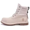 Bottes larges 6-Inch Premium en tissu ReBOTL et cuir de 15 cm « Rose pâle »