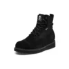 Bottes larges imperméables Vibram 6-Inch Premium de 15 cm « Noir Suede »