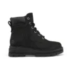 Bottes mi-hautes Cheyenne Valley à largeur large « Noir Nubuck »