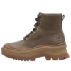 Bottes mi-hautes à lacets Roxie Lane « Marron Full Grain »