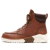 Bottes MTCR à bout mocassin et coupe large « Marron »