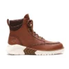 Bottes MTCR à bout mocassin et coupe large « Marron »