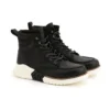 Bottes MTCR à bout mocassin « Noir »