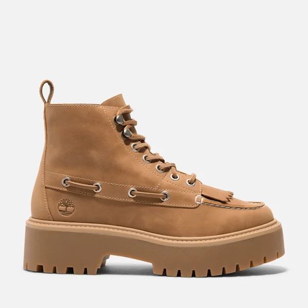 Bottes à plateforme Stone Street Mid 7 œillets pour femme – Blé Bottes à plateforme Stone Street Mid 7 œillets pour femme – Blé