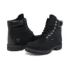 Bottes Premium 6 pouces imperméables à largeur ajustée « Noir Nubuck »
