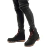 Bottes Premium à coupe large de 15 cm « Noir Nubuck »