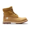 Bottes à revers Basic « Rose blé à imprimé écossais »