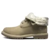 Bottes à revers large Basic « Beige White Camouflage »