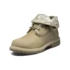 Bottes à revers large Basic « Beige White Camouflage »