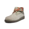 Bottes Richmont Ridge à revers large « Beige Vert Rouge Camouflage »