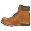 Bottes robustes imperméables de 15 cm « Marron moyen pleine fleur »