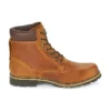 Bottes robustes imperméables de 15 cm « Marron moyen pleine fleur »