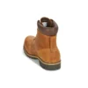 Bottes robustes imperméables de 15 cm « Marron moyen pleine fleur »