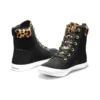 Bottes SKyla Bay 6-Inch Boot « Nubuck noir avec col guépard »