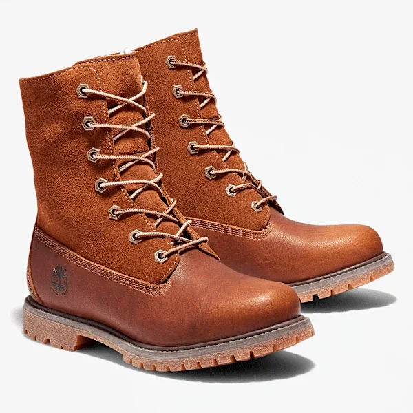 Bottes Timberland® pour femmes, imperméables à bord roulé et doublure chaude Bottes Timberland® pour femmes, imperméables à bord roulé et doublure chaude