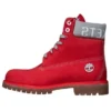 Bottes Timberland X NBA Houston Rockets 6-Inch Premium « Red Nubuck »