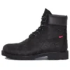 Bottes Timberland x Supreme Heritage Lace Up 6-Inch Boot « Noir Nubuck »