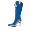 Bottes Timberland x Veneda Carter 14 pouces à lacets et fermeture éclair « Bright Blue »