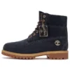 C.F. Stead Indigo Suede Heritage 6-Inch Boot « Dark Blue Suede »