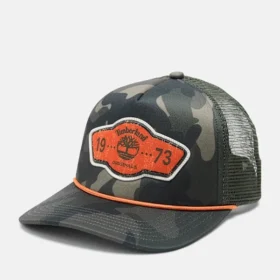 Chapeau trucker avec logo en corde