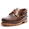 Chaussures de bateau Timberland® Authentic 3-Eye Lug cousues main pour homme Chaussures de bateau Timberland® Authentic 3-Eye Lug cousues main pour homme