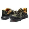 Chaussures de randonnée basses imperméables Garrison Trail « Noir Vert Jaune »