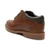 Chaussures Oxford en cuir basiques imperméabilisantes « Marron »