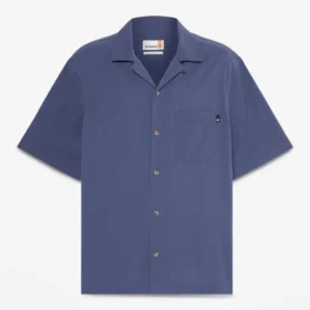 Chemise de vacances en seersucker à manches courtes pour homme
