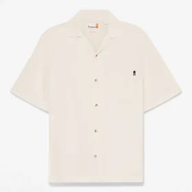 Chemise de vacances en seersucker à manches courtes pour homme